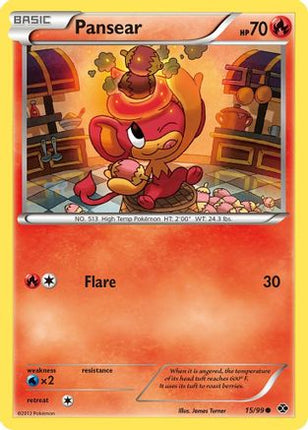 Pansear - 15/99 [Next Destinies] Reverse Holofoil