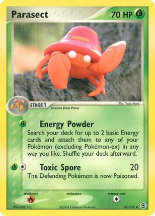 Parasect - 43/112 [FireRed & LeafGreen] Reverse Holofoil