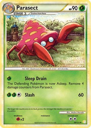 Parasect - 48/106 [HeartGold SoulSilver]