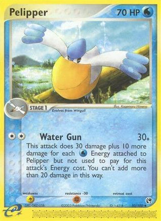 Pelipper - 50/109 [Sandstorm] Reverse Holofoil
