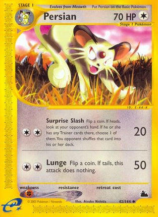 Persian - 42/144 [Skyridge] Reverse Holofoil