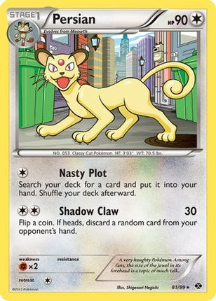 Persian - 81/99 [Next Destinies] Reverse Holofoil