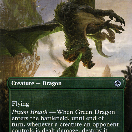 Green Dragon (Borderless) [Adventures in the Forgotten Realms]