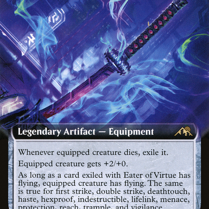 Eater of Virtue (Extended Art) [Kamigawa: Neon Dynasty]