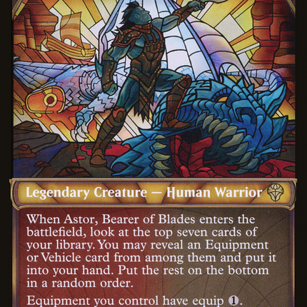 Astor, Bearer of Blades (Showcase) [Dominaria United]