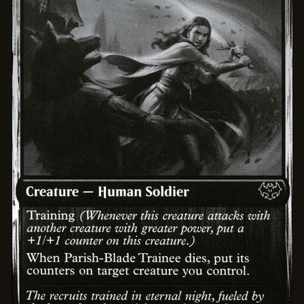 Parish-Blade Trainee [Innistrad: Double Feature]