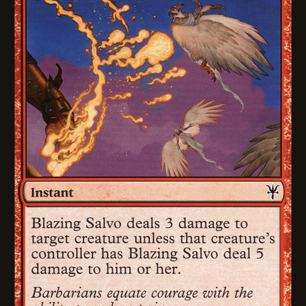Blazing Salvo [Duel Decks: Sorin vs. Tibalt]