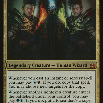 Riku of Two Reflections [Commander 2011 Oversized] Foil
