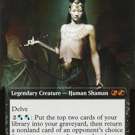 Tasigur, the Golden Fang (Extended Art) [Ultimate Box Topper] Foil