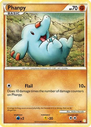 Phanpy - 77/106 [HeartGold SoulSilver]