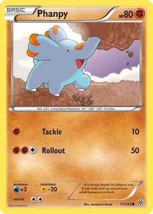 Phanpy - 71/108 [Plasma Storm] Reverse Holofoil