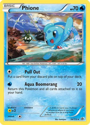 Phione - 36/106 [Legendary Treasures]