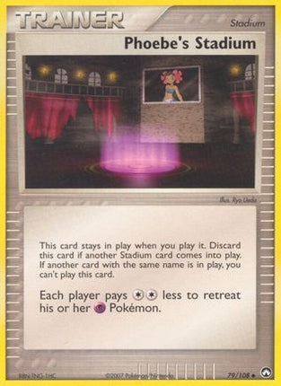 Phoebe's Stadium - 79/null [Power Keepers] Reverse Holofoil