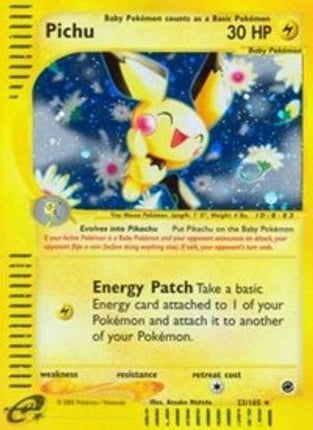 Pichu (22) - 22/165 [Expedition] Reverse Holofoil