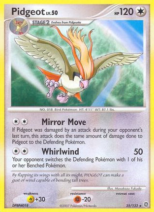 Pidgeot - 35/132 [Secret Wonders] Reverse Holofoil