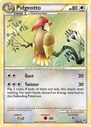 Pidgeotto - 48/95 [Call of Legends] Reverse Holofoil