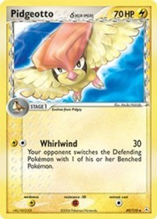 Pidgeotto (Delta Species) - 49/null [Holon Phantoms] Reverse Holofoil