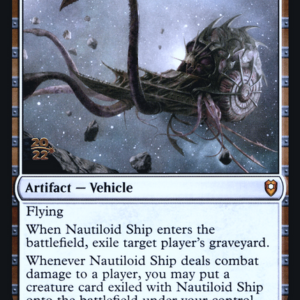 Nautiloid Ship [Battle for Baldur's Gate Promos] Prerelease Foil