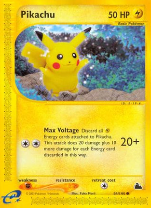 Pikachu - 84/144 [Skyridge] Reverse Holofoil