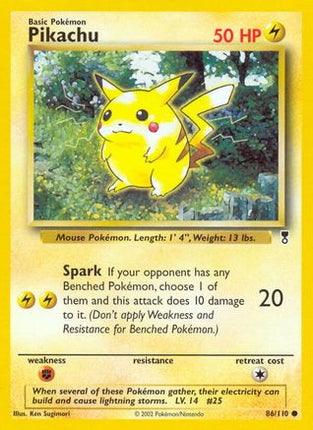 Pikachu - 86/110 [Legendary Collection] Reverse Holofoil