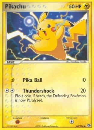 Pikachu - 60/106 [Emerald] Reverse Holofoil