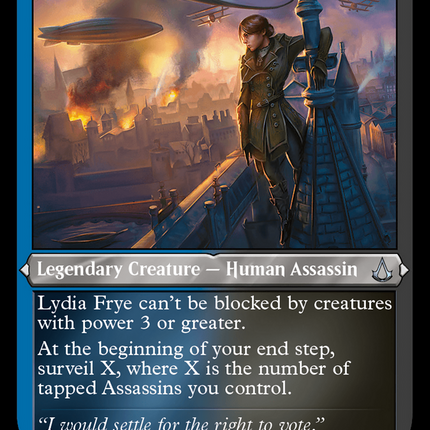 Lydia Frye [Assassin's Creed] Etched Foil