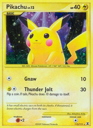 Pikachu - 112/106 [Rising Rivals] Holofoil