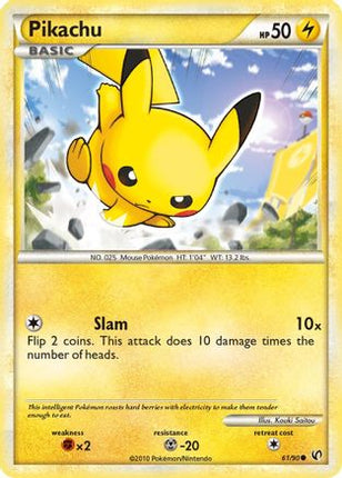 Pikachu - 61/106 [Undaunted] Reverse Holofoil