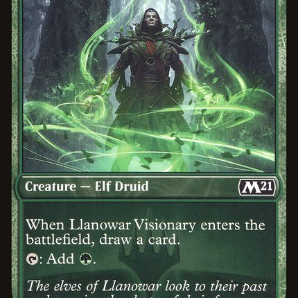 Llanowar Visionary [Core Set 2021]
