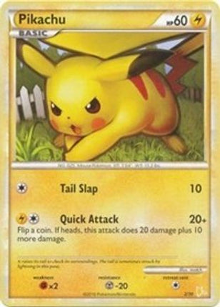 Pikachu (#) 16- HGSS Trainer Kit Gyarados & Raichu