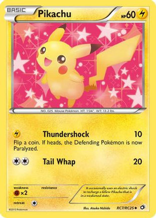 Pikachu - RC7/106 [Legendary Treasures: Radiant Collection] Holofoil