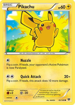 Pikachu - 42/106 [XY Base Set]