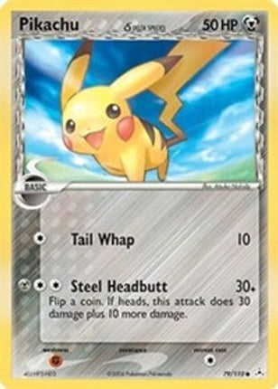 Pikachu (Delta Species) - 79/110 [Holon Phantoms] Reverse Holofoil