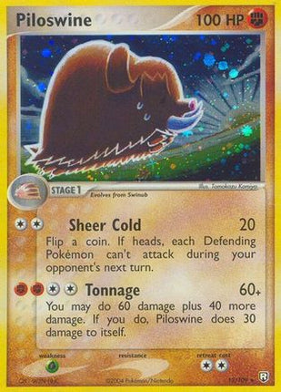 Piloswine - 13/112 [Team Rocket Returns] Holofoil