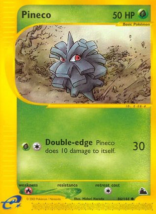 Pineco (86) - 86/144 [Skyridge] Reverse Holofoil
