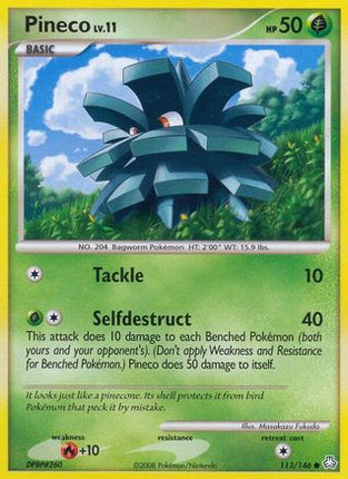 Pineco - 113/106 [Legends Awakened] Reverse Holofoil