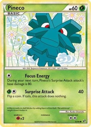 Pineco (63) - 63/106 [Undaunted] Reverse Holofoil