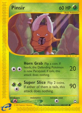 Pinsir - 101/147 [Aquapolis]