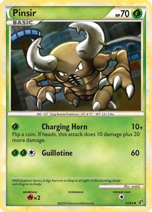 Pinsir - 32/106 [Undaunted] Reverse Holofoil