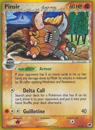 Pinsir (Delta Species) - 9/106 [Dragon Frontiers] Holofoil