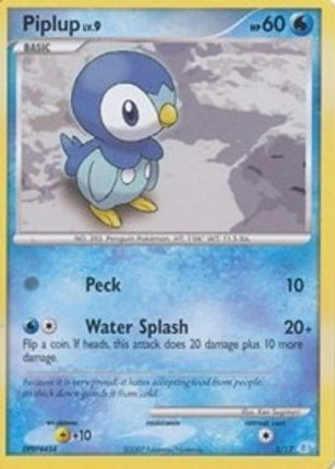 Piplup 5- DP Trainer Kit Manaphy & Lucario