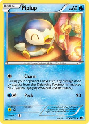 Piplup - RC6/106 [Legendary Treasures: Radiant Collection] Holofoil