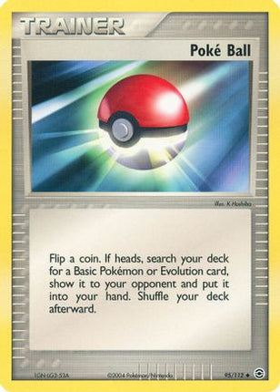 Poke Ball - 95/112 [FireRed & LeafGreen] Reverse Holofoil