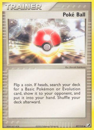 Poke Ball - 87/115 [Unseen Forces]