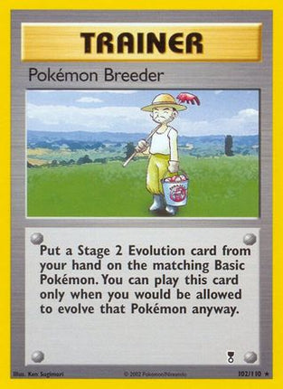 Pokemon Breeder - 102/110 [Legendary Collection] Reverse Holofoil
