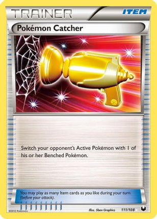 Pokemon Catcher (Gold) - 111/108 [Dark Explorers] Holofoil