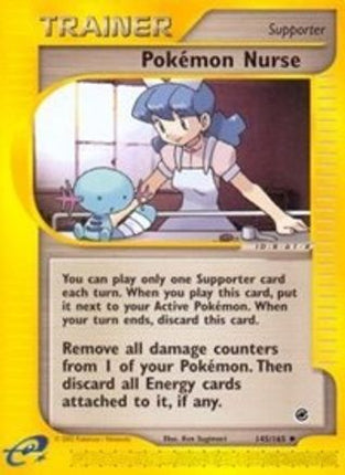 Pokemon Nurse - 145/165 [Expedition] Reverse Holofoil