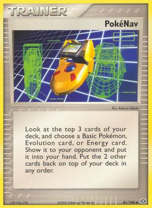 Pokenav - 81/106 [Emerald] Reverse Holofoil