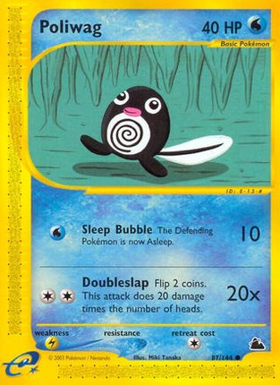 Poliwag - 87/144 [Skyridge] Reverse Holofoil