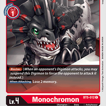 Monochromon [BT5-012] [Battle of Omni]